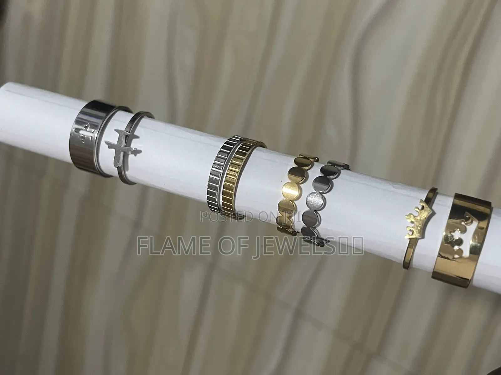 Unisex Dual Rings
