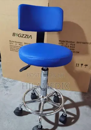 Surgeon Stool / Step Stool With Backrest