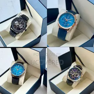 Classic Men’S Leather Watch