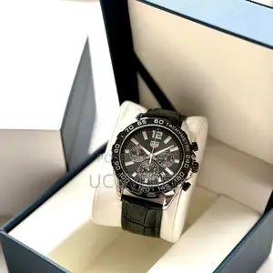 Classic Branded Men’S Leather Watch