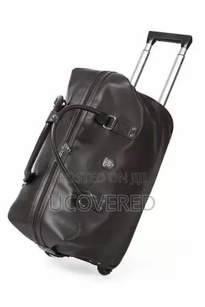 Ultimate Trolley Leather Duffel Bag