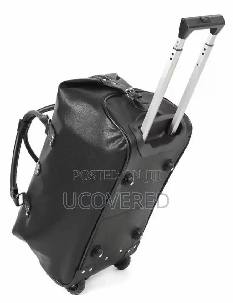 Ultimate Trolley Leather Duffel Bag