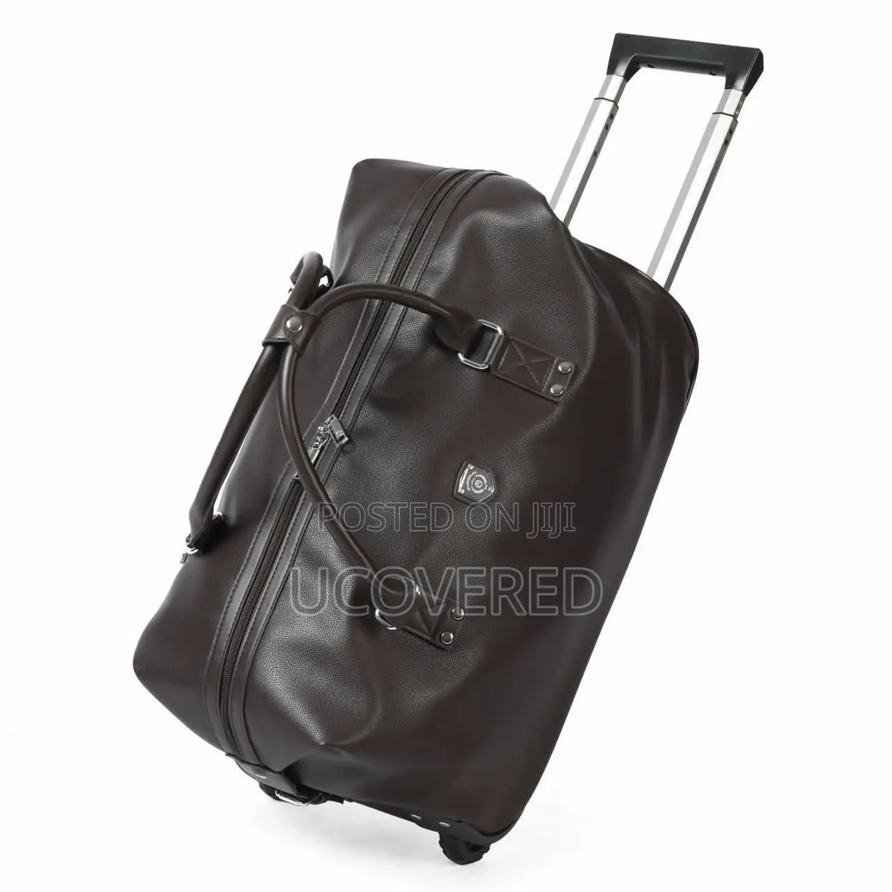 Ultimate Trolley Leather Duffel Bag