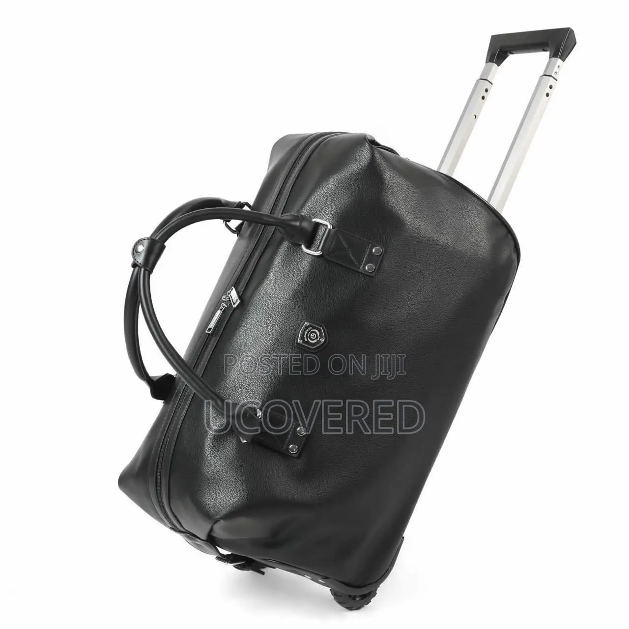 Ultimate Trolley Leather Duffel Bag