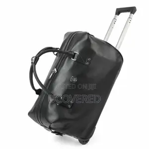 Ultimate Trolley Leather Duffel Bag