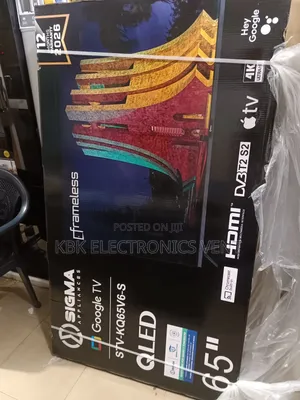 Sigma 65" Qled Smart Google Led TV