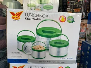 4 Set Big Barrel Lunch Box