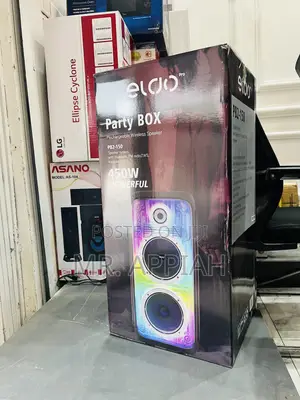 Brand New Eldo Pb2-150 Double 8" Wireless Bluetooth Speaker 