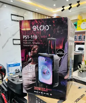 Sealed in Box Eldo Ps1-110 Single 12" Portable Bluetooth Speaker.