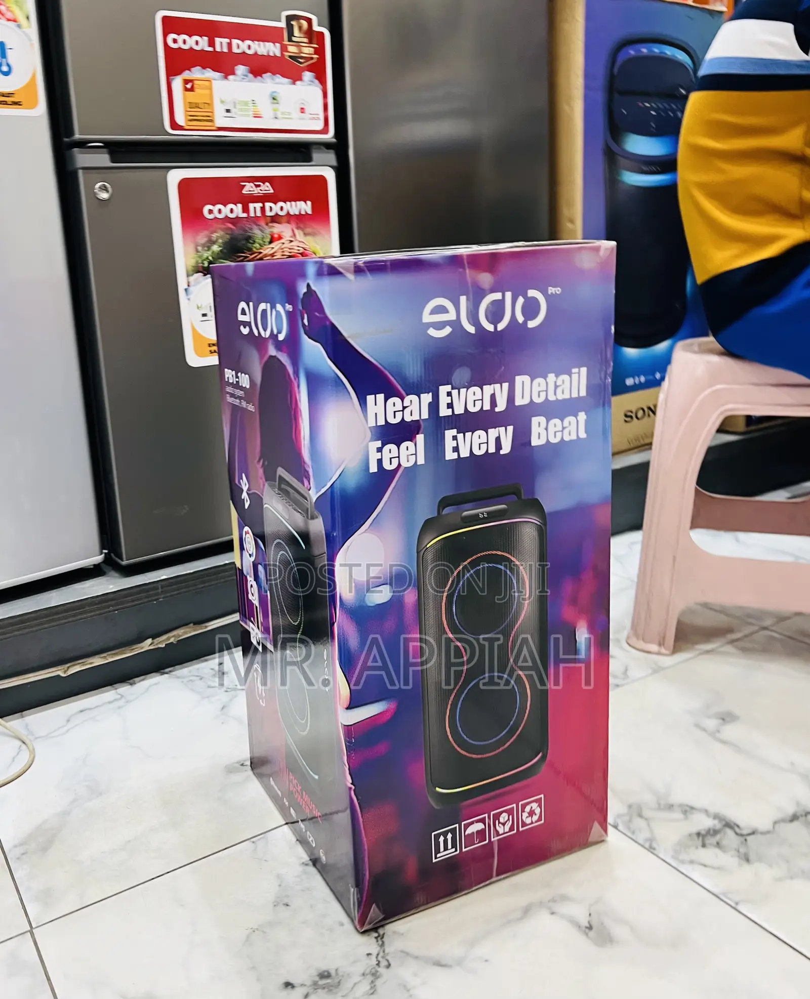 Shop Original Pb1-100 Double 6,5" Portable Bluetooth Speaker 