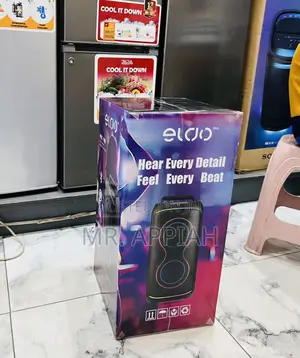 Fresh in Box Eldo Pb1-100 Double 6,5" Portable Bluetooth Speaker 