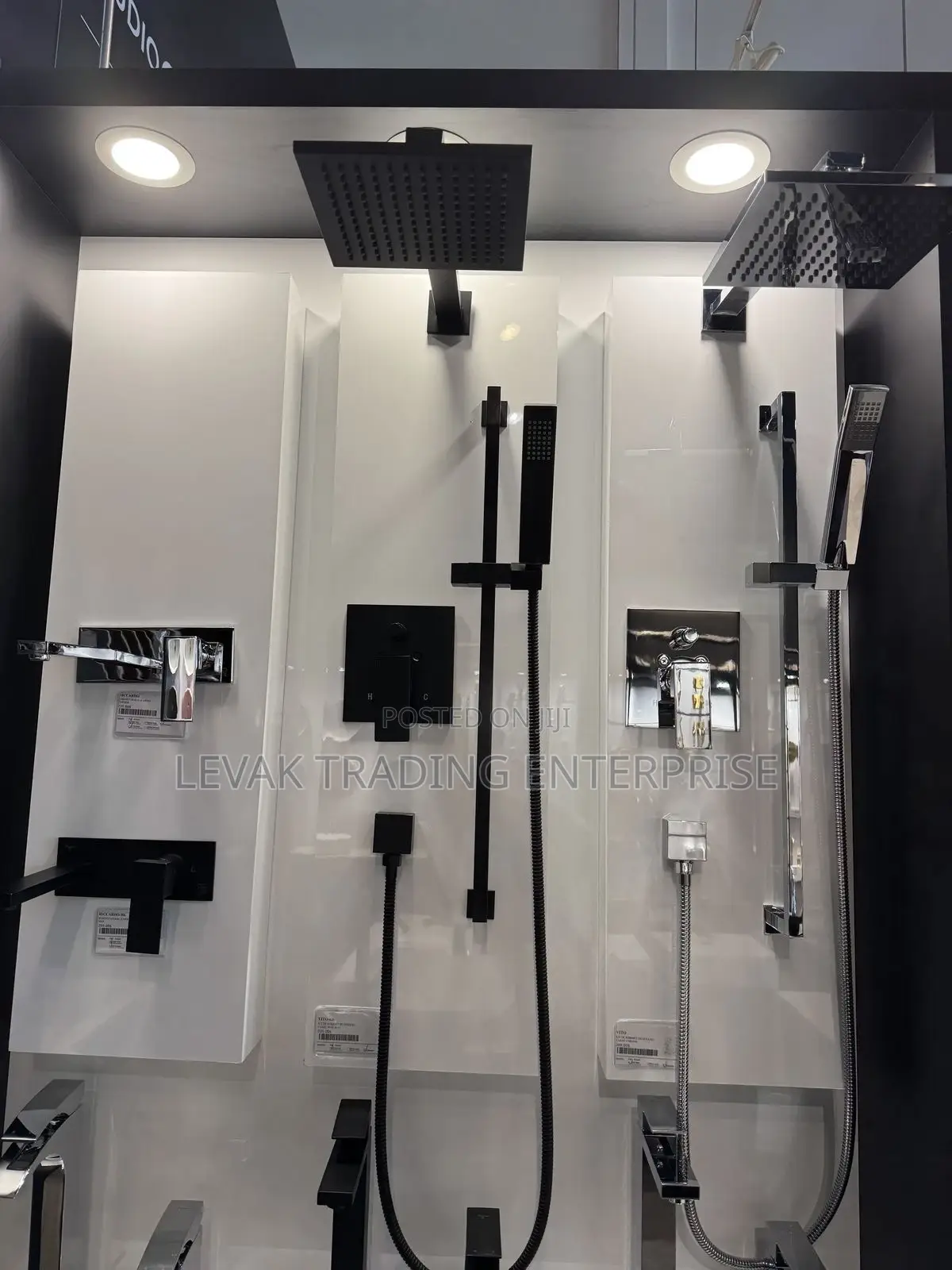 Italian  Concealed Shower- Wall Mounted Shower