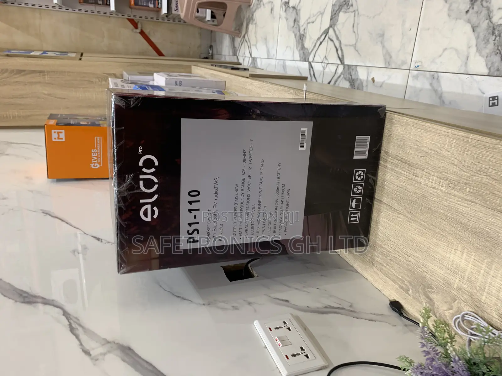 Order Best Bluetooth Eldo Pro Ps1-110 Single 12” Speaker With Mic