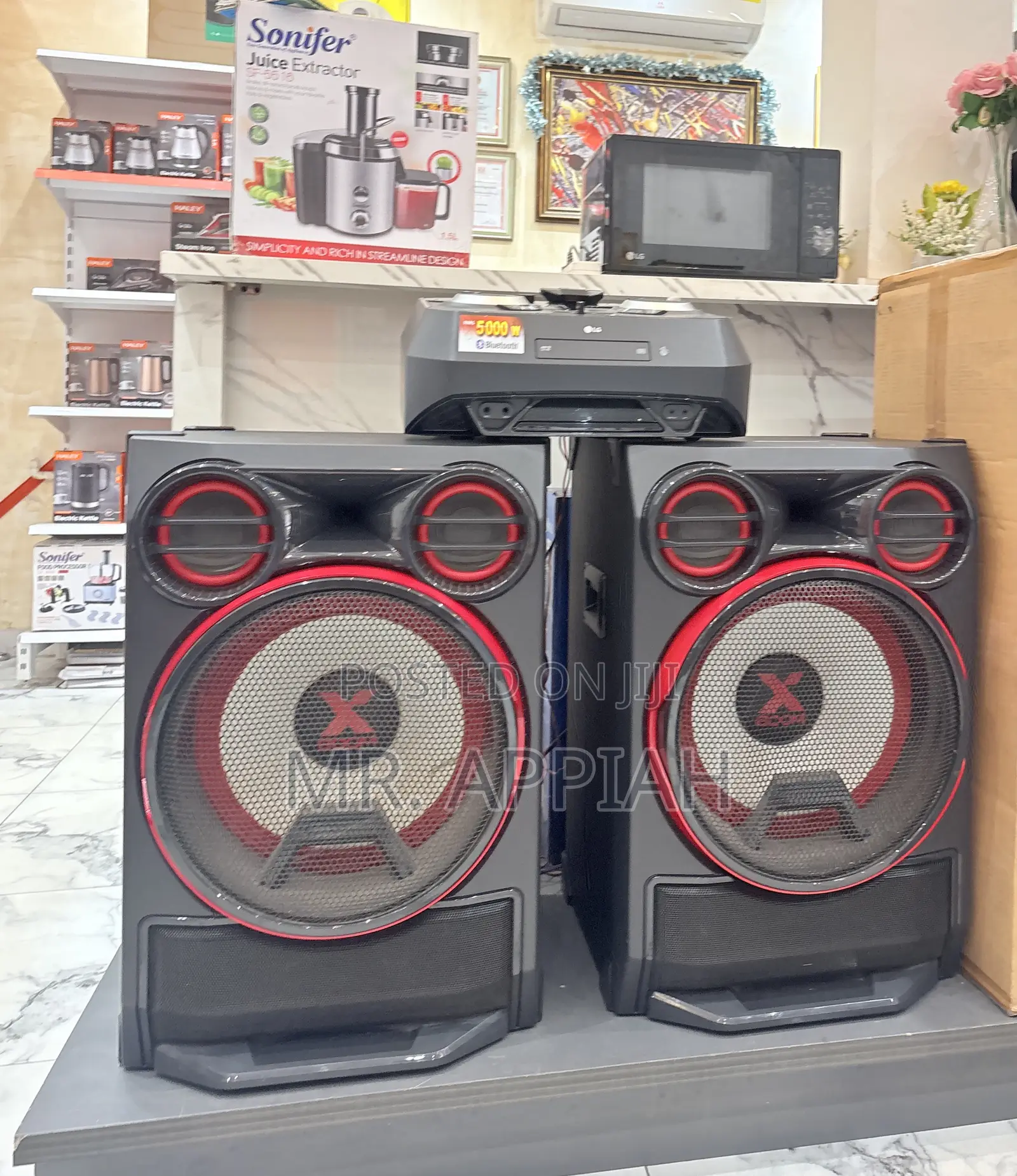 Unique Lg Ck-99 5000watt Wireless Bluetooth Music Speaker 