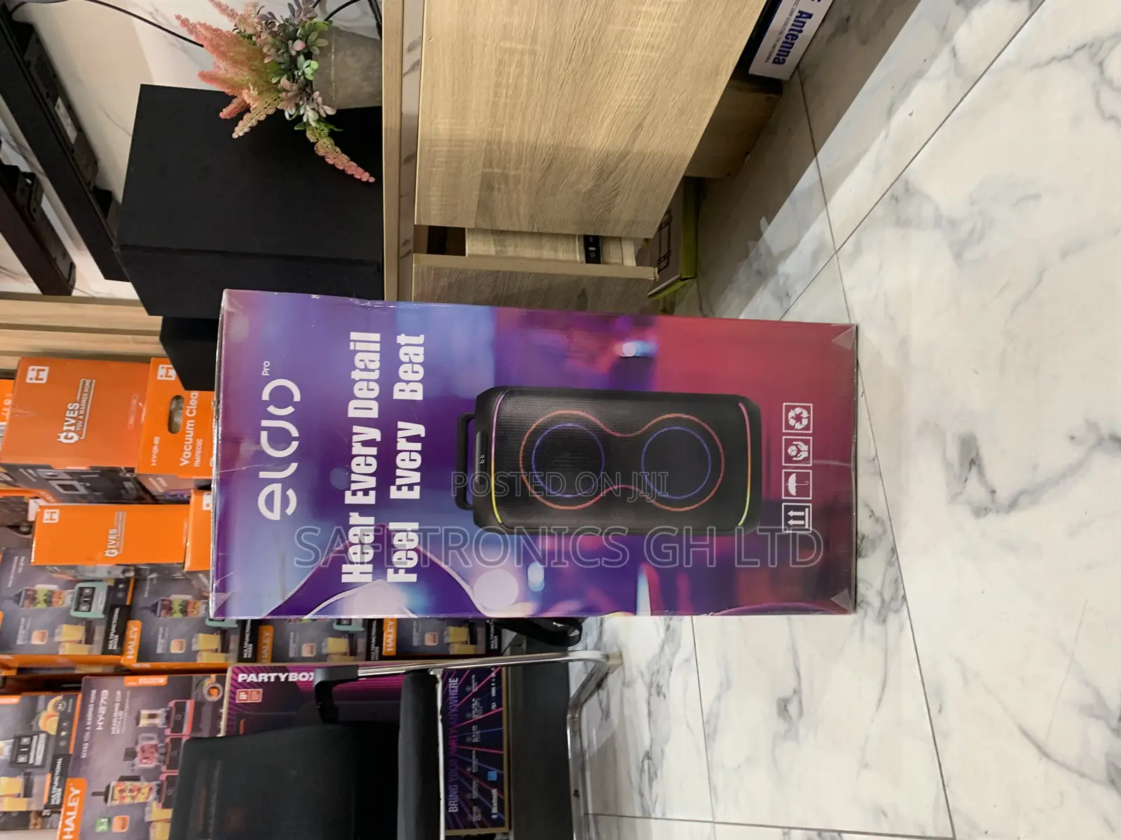 Elegant Bluetooth 300 Watts Eldo Pro Double 6,5” Speaker