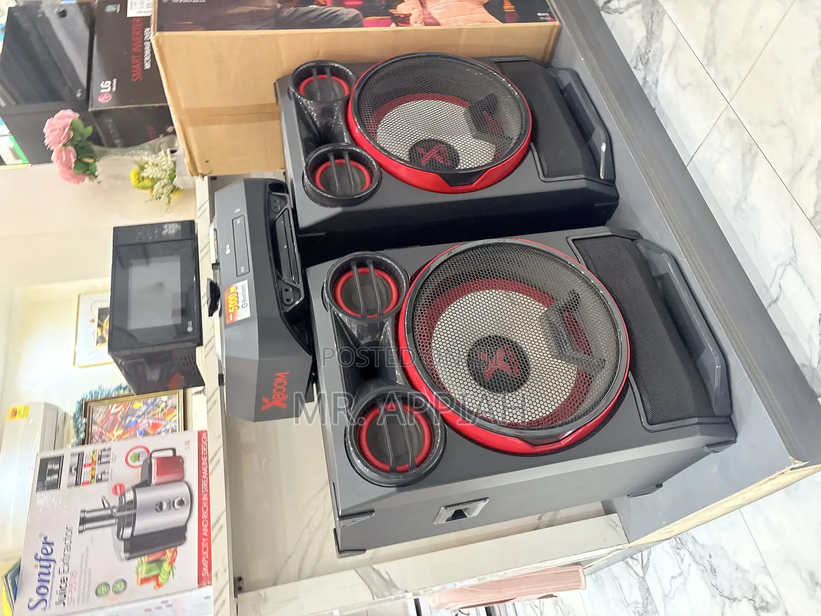 Original Lg Ck99 5000watt Bluetooth Sound Bar System(Black) 