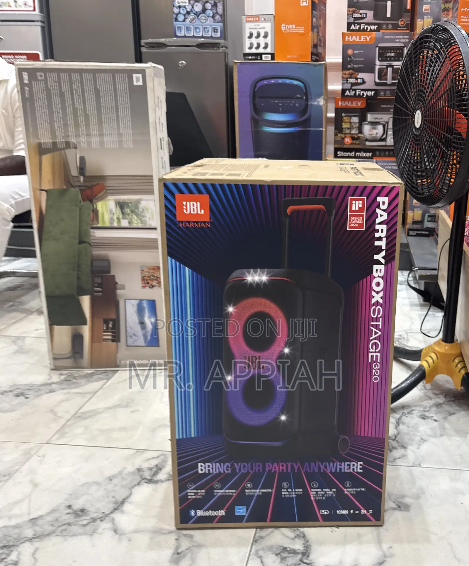Buy Unique JBL Party Box 320 Portable Bluetooth Speaker(240watt)