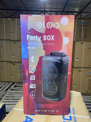 Eldo Pb1-100 Rechargeable Wireless Party Box Speaker 3002
