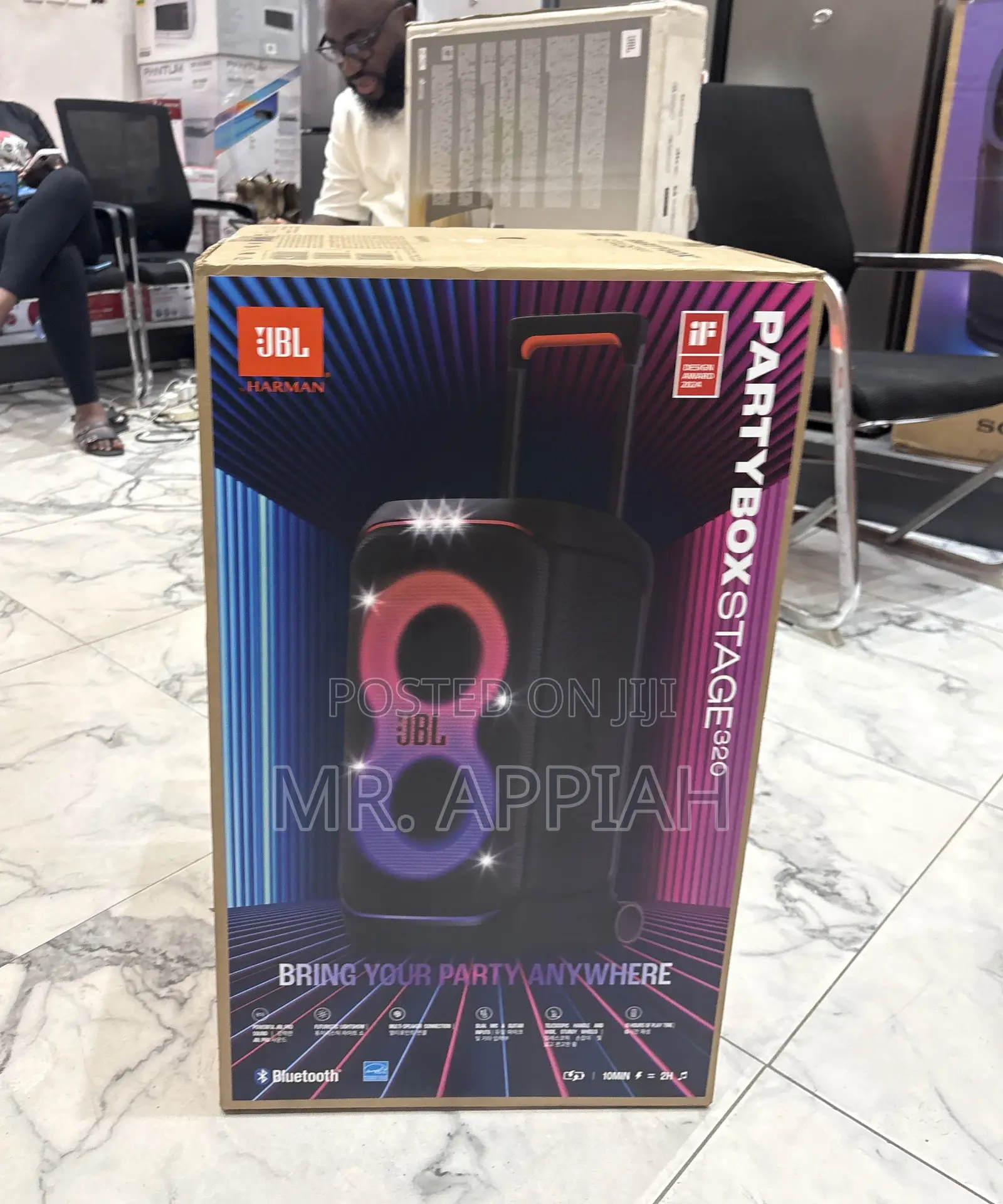 Affordable JBL Party Box 320 Wireless Bluetooth Speaker(240watt) 