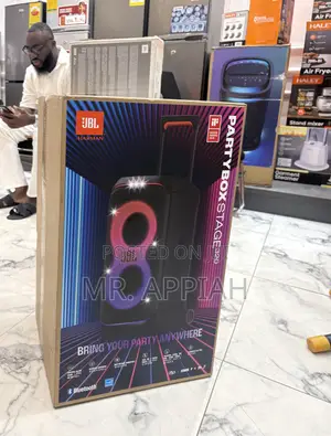 Fresh in Box JBL Party Box 320(240watt)Bluetooth Speaker,Black 
