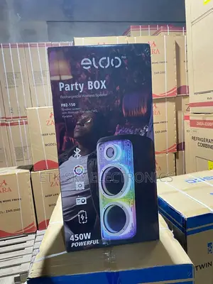 Pb2-150 Eldo 450w Wireless Chargeable Wireless Partybox Speaker