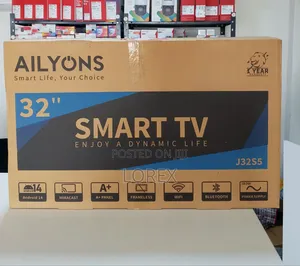 Ailyons Smart Tv 32inches Frameless Screen