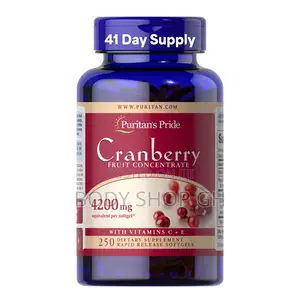 Puritan's Pride Premium Cranberry -4200 Mg /250 Rapid Release Softgels