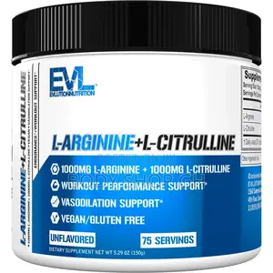 L-Arginine + L-Citrulline - Endurance + Workout Performance Supplement