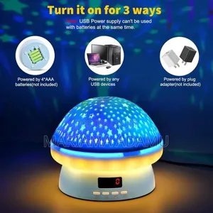 Mushroom Galaxy Projection Lamp