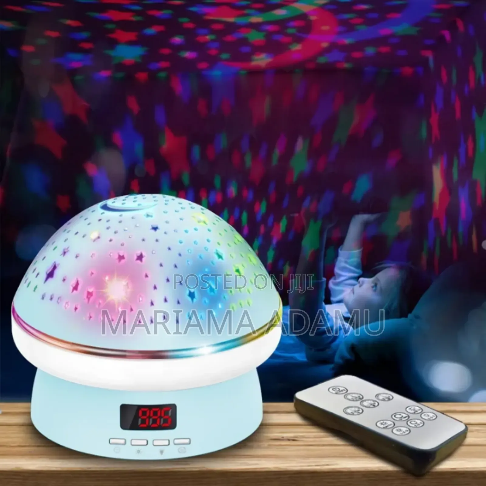 Mushroom Galaxy Projection Lamp