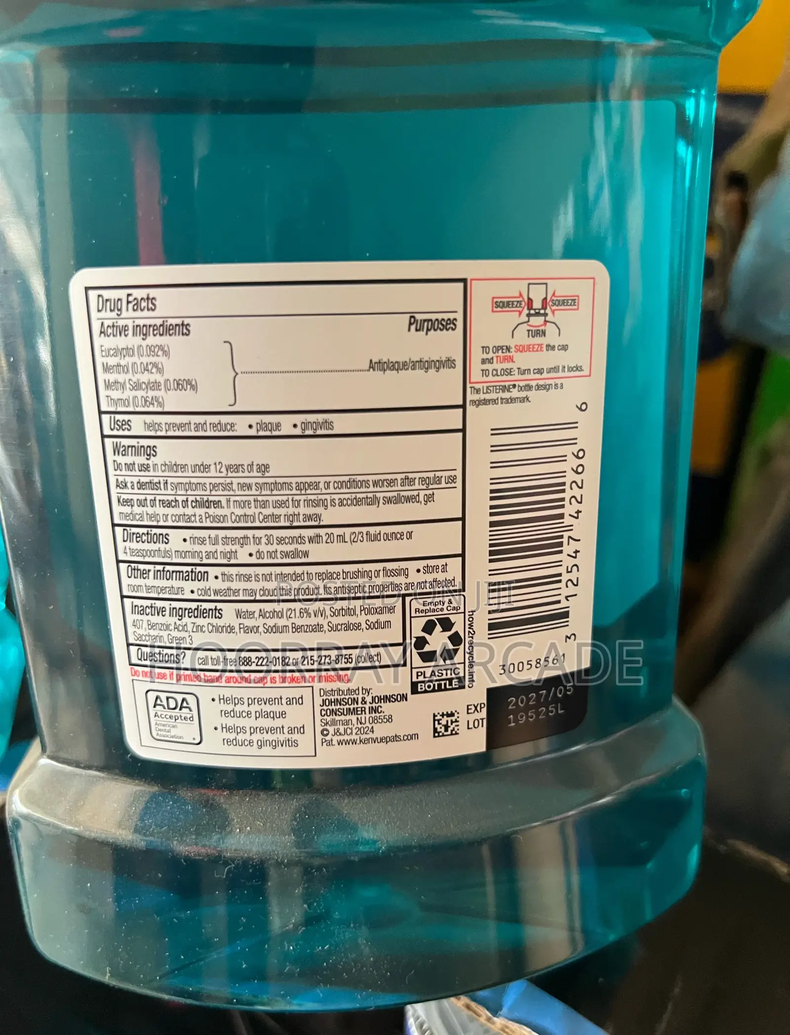 Listerine Ultraclean (1.5l) Mouthwash