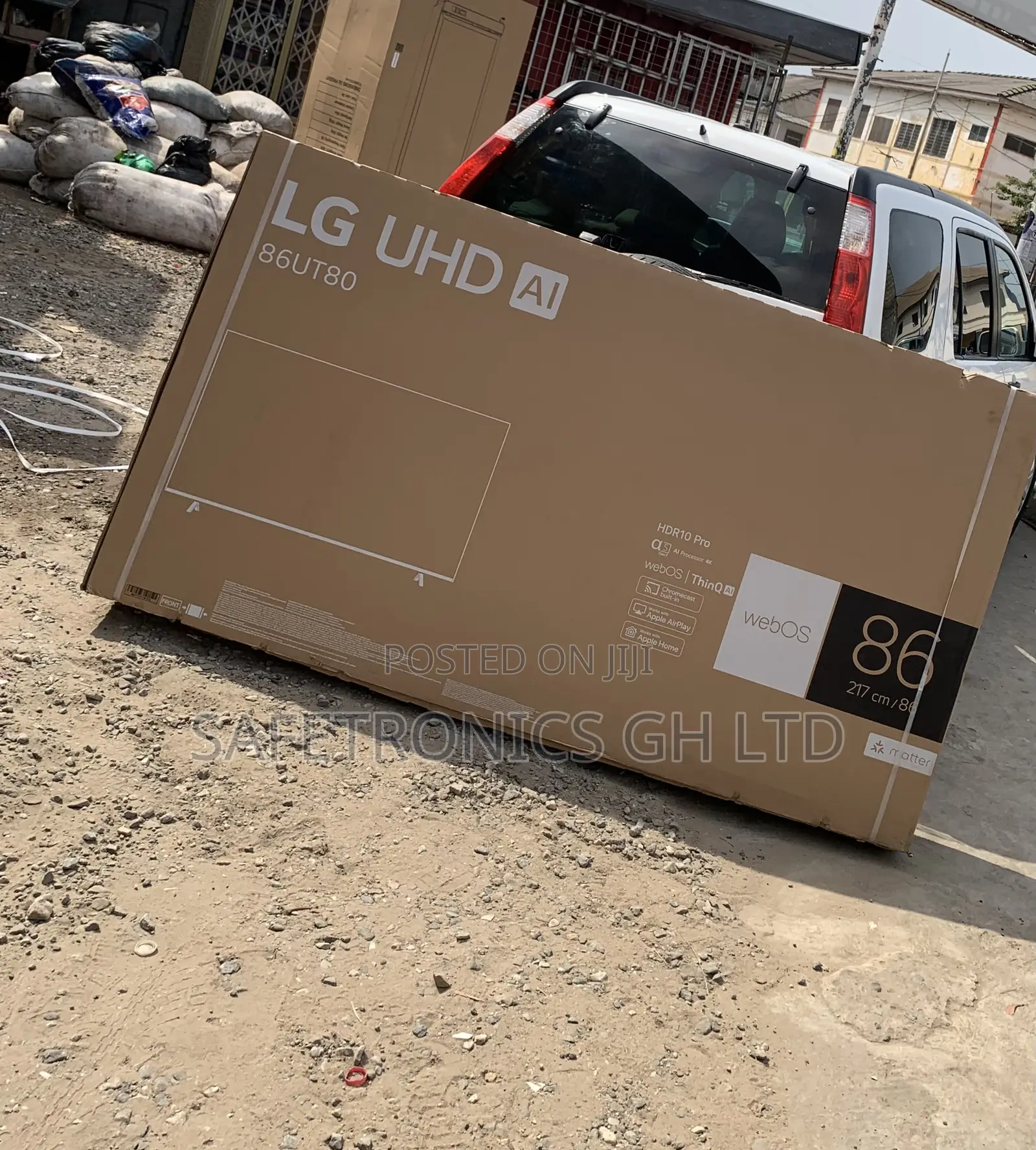 Lg Android Frameless 86 Inch Smart Ut80 2024 Tv