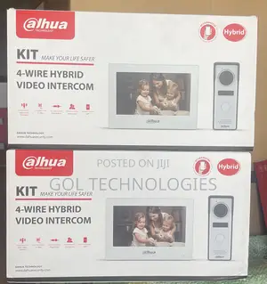 Dahua 4-Wire Hybrid Video Intercom Remote Intercom With Mobile App
