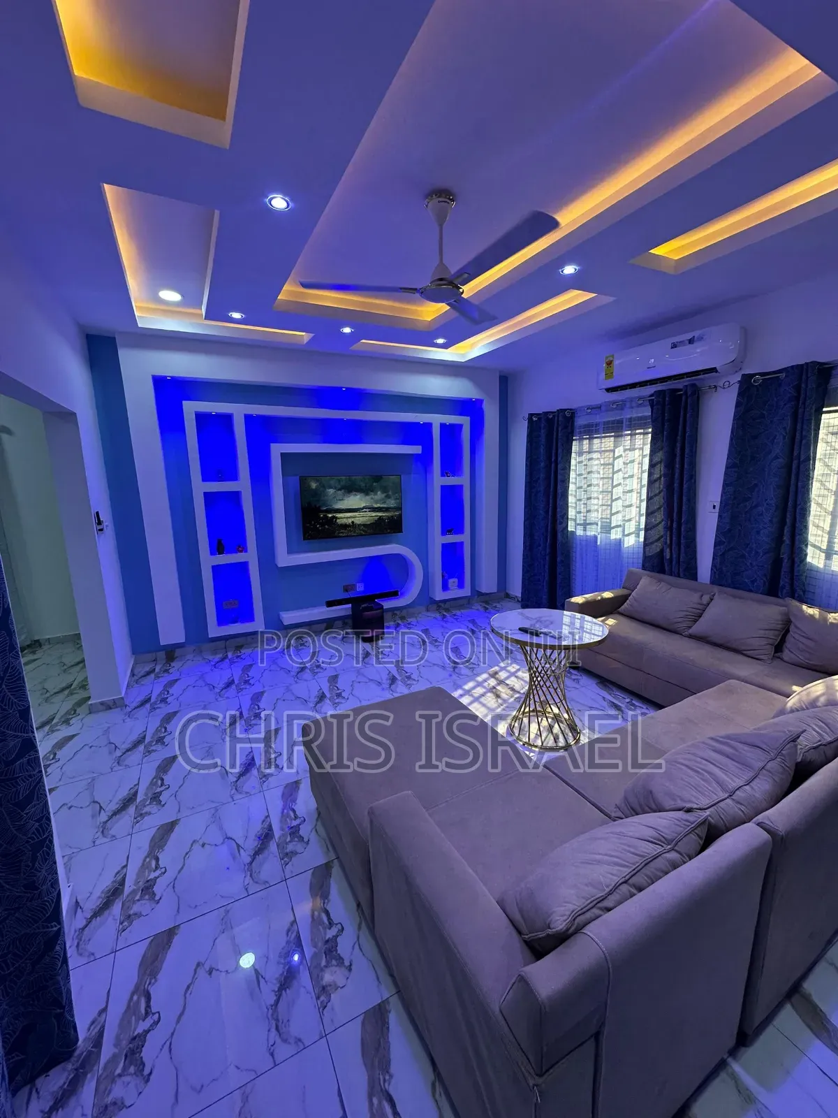 Furnished 2bdrm Apartment in Oyibi Benarpat for rent