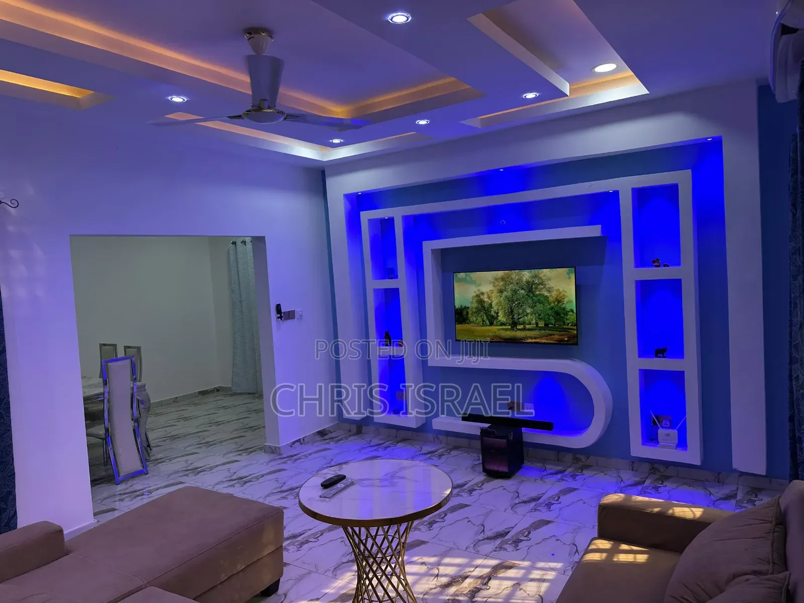 Furnished 2bdrm Apartment in Oyibi Benarpat for rent