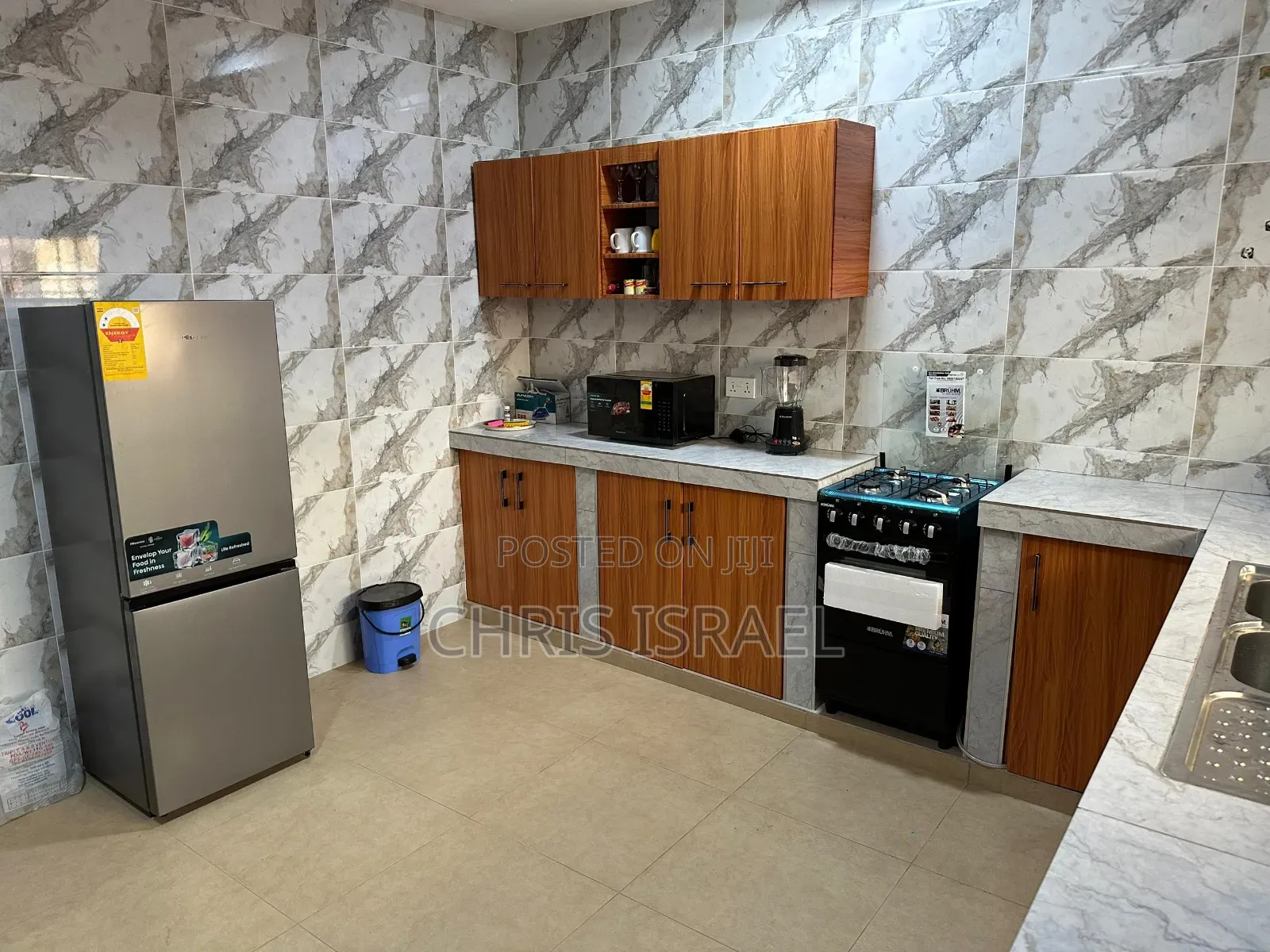 Furnished 2bdrm Apartment in Oyibi Benarpat for rent