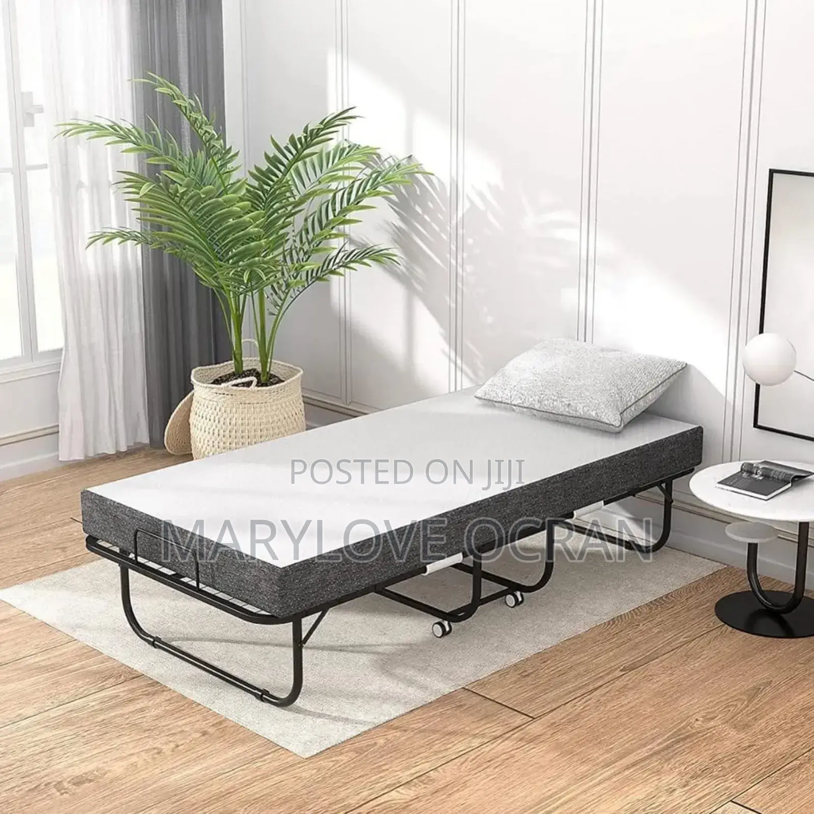 Foldable Bed Plus Mattress