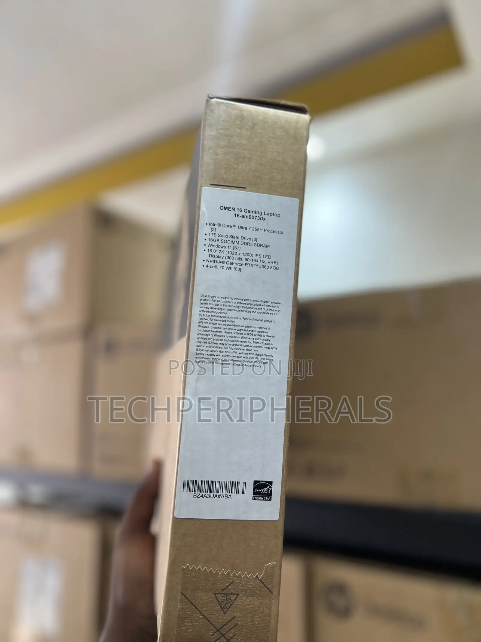 New Laptop HP Omen 16 16GB Intel Core Ultra 7 SSD 1T