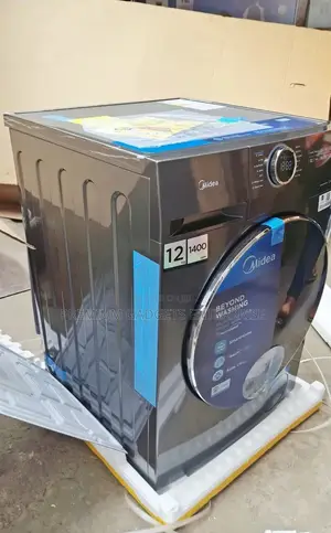 Midea Front Loading 12kg Washing Machine, Mf200w120wb/T Inverter