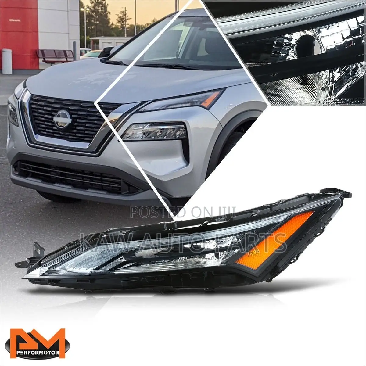 2021,2022,2023,2024 Drl Headlight For Nissan Rogue