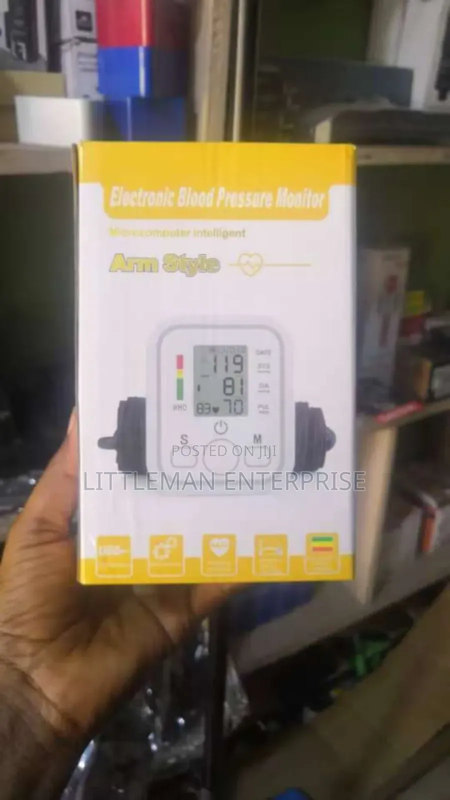 Electronic Blood Pressure Monitor Bp Machine