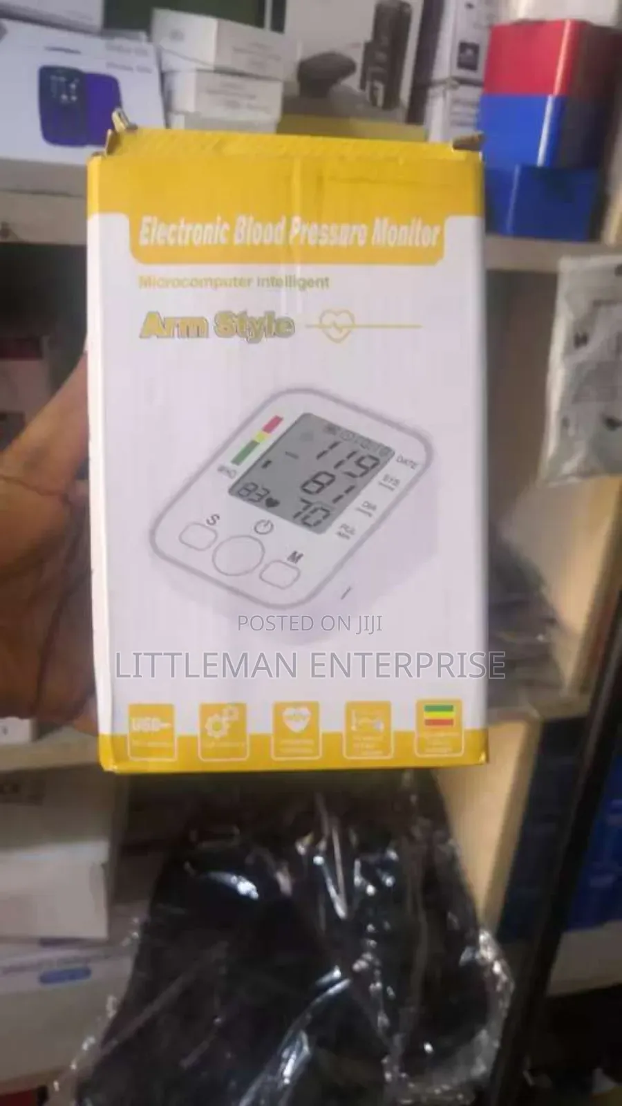 Electronic Blood Pressure Monitor Bp Machine
