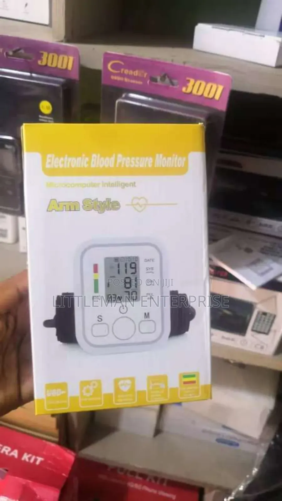 Electronic Blood Pressure Monitor Bp Machine
