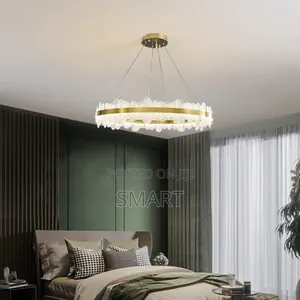 Simple Modern Indoor Decorative Hanging Chandelier. Gold