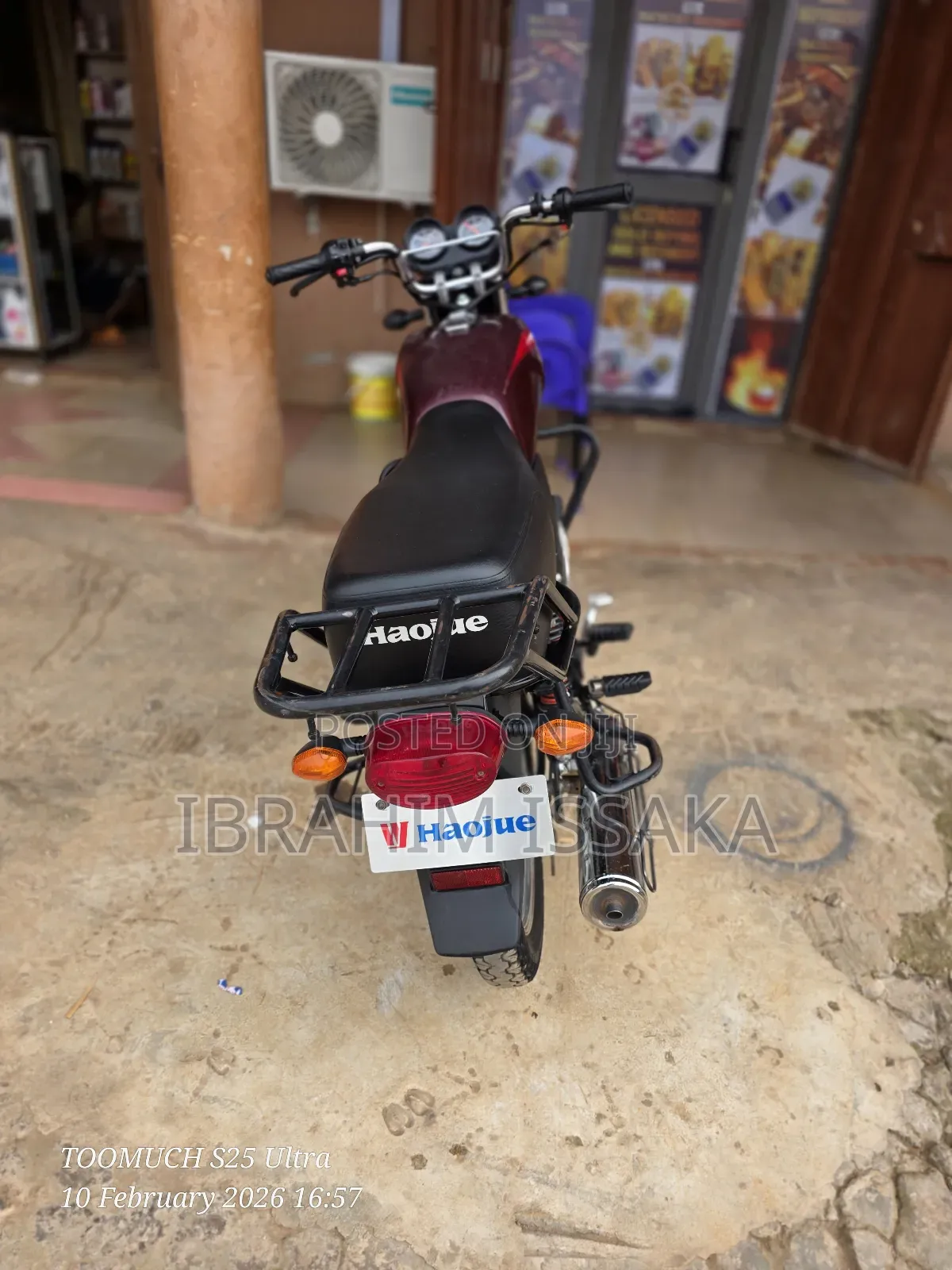 New Haojue HJ150-2E 2025 Black