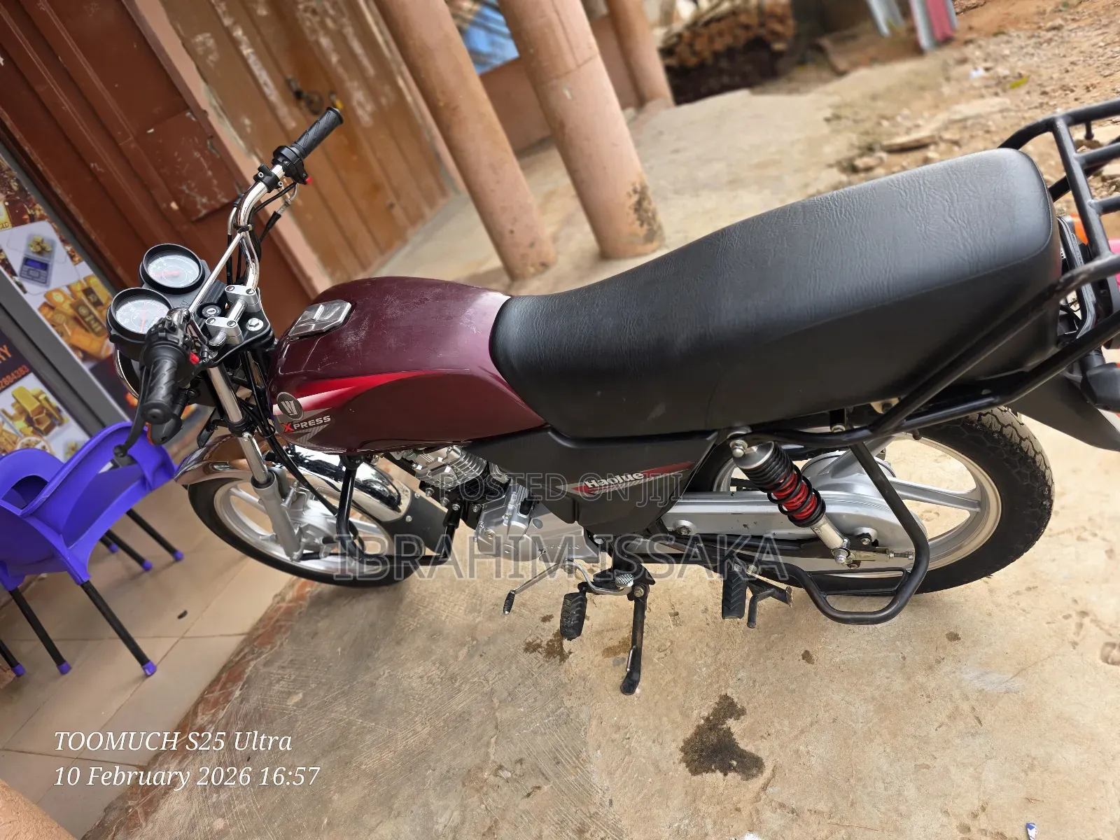 New Haojue HJ150-2E 2025 Black