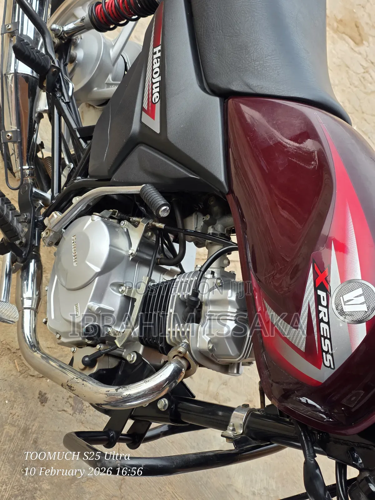 New Haojue HJ150-2E 2025 Black