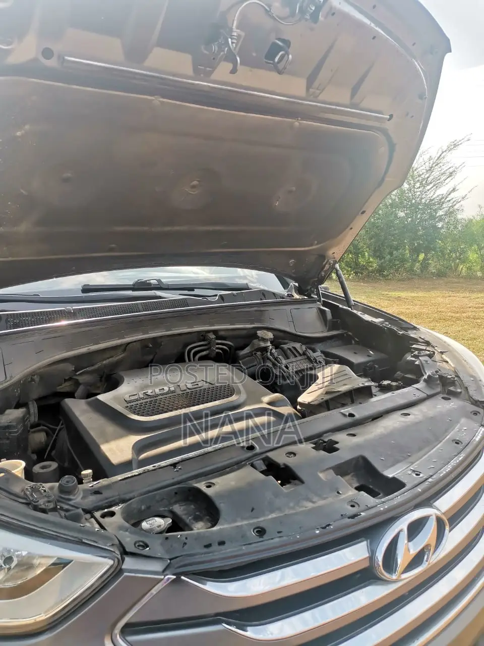 Hyundai Santa Fe 2015 Gray