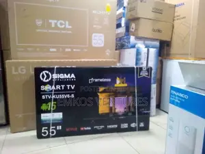Sigma 55-inch Ultra Hd Smart Led Tvsig-ku55v6-s