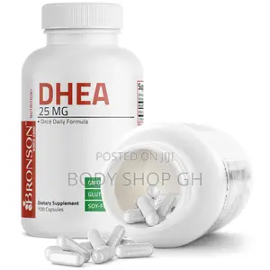 Bronson Dhea 25mg Once Daily Formula, 100 Capsules - Hormonal Balance
